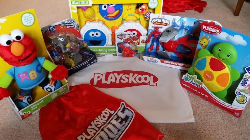 Our amazing gift bags for the kids.