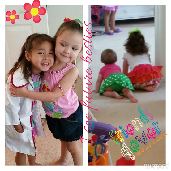 In the end they will be best-friends forever. My sisters, my daughters, my life!